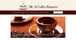 Desktop Screenshot of mtsicoffeeroasters.com