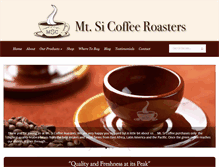 Tablet Screenshot of mtsicoffeeroasters.com